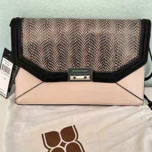 BCBGMaxazria Emeline Venice Whip Stitch Clutch